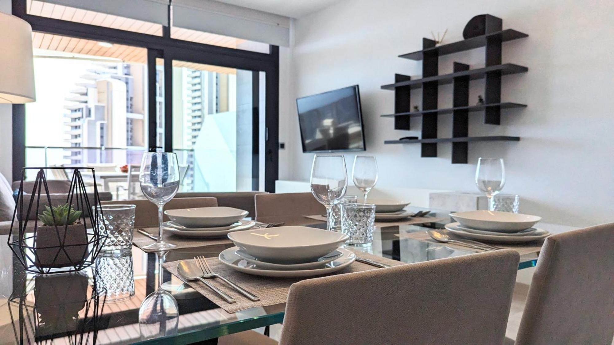 Sunset Waves Luxury Apartment Benidorm Zewnętrze zdjęcie