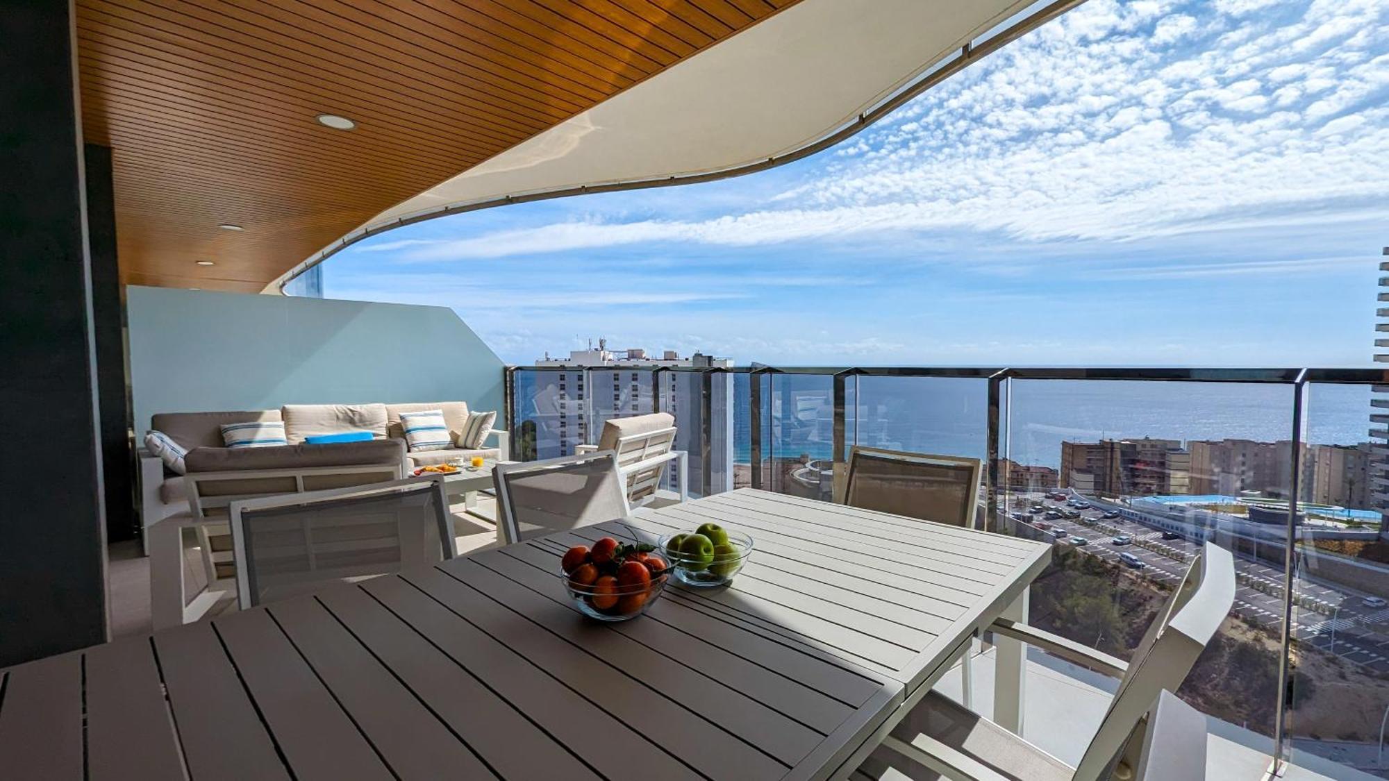 Sunset Waves Luxury Apartment Benidorm Zewnętrze zdjęcie